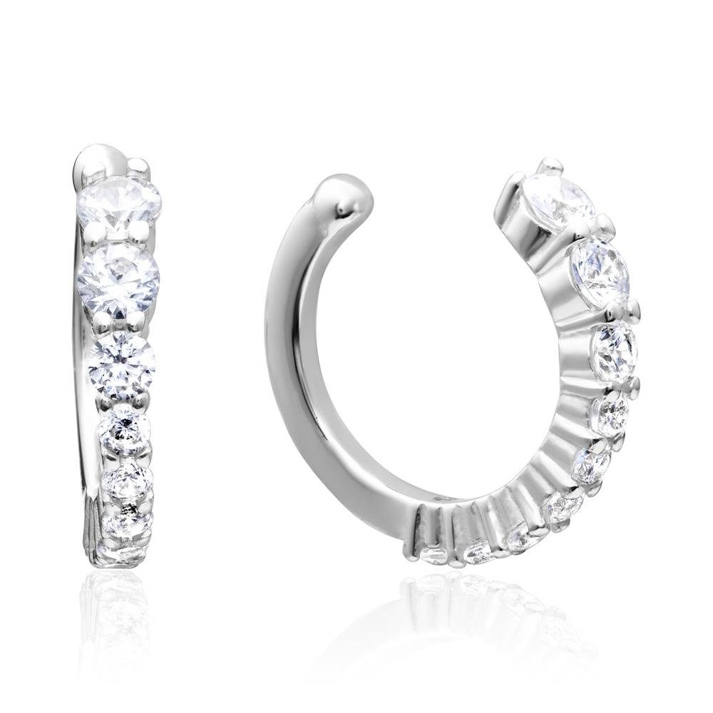 JEWLIX Paar Ohrstecker Ear Cuffs aus Sterlingsilber mit Zirkonia SE1097 günstig online kaufen