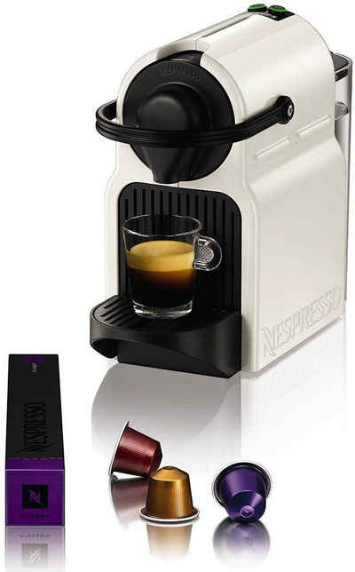 Nespresso Kapselmaschine XN1001 Inissia von Krups, Wassertankkapazität: 0,7 Liter, inkl. Willkommenspaket mit 7 Kapseln