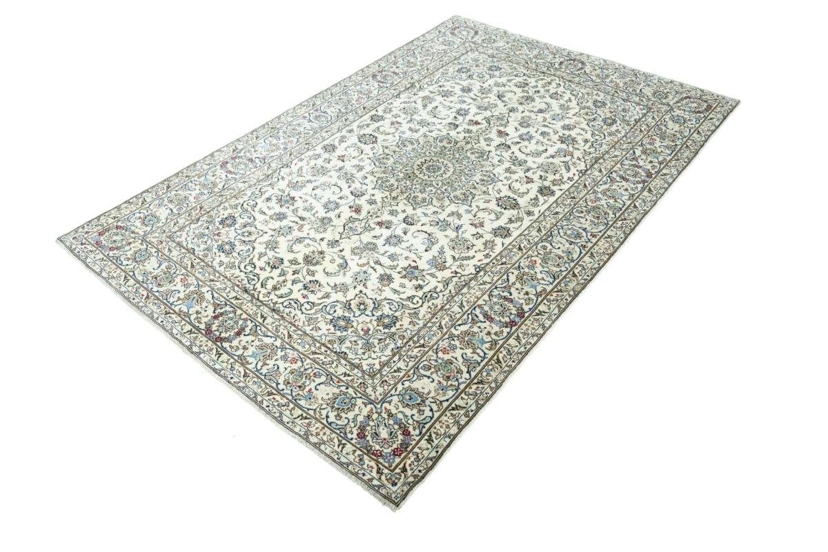 Orientteppich Keshan Perserteppich, Handgeknüpfter 12 mm 193x296 Trading, rechteckig, Nain Höhe: / Orientteppich