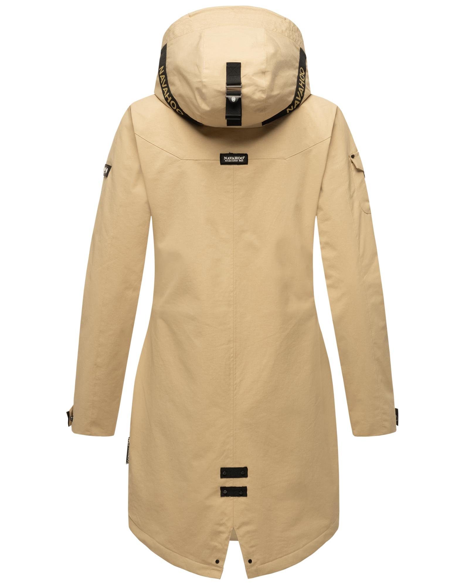Navahoo Outdoorjacke Pfefferschote moderne Damen Übergangsjacke mit Kapuze
