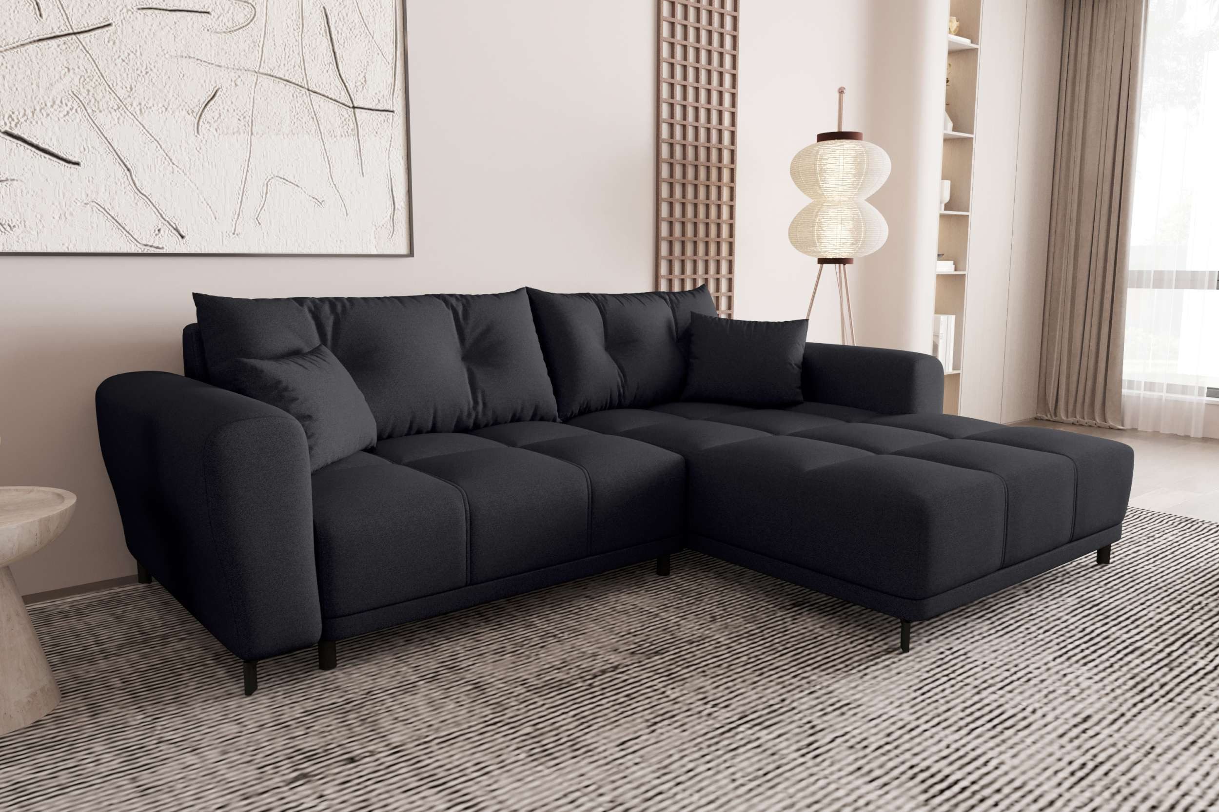 99rooms Ecksofa Massimo, Sofa L-Form, Eckcouch, mit oder ohne Schlaffunktio günstig online kaufen