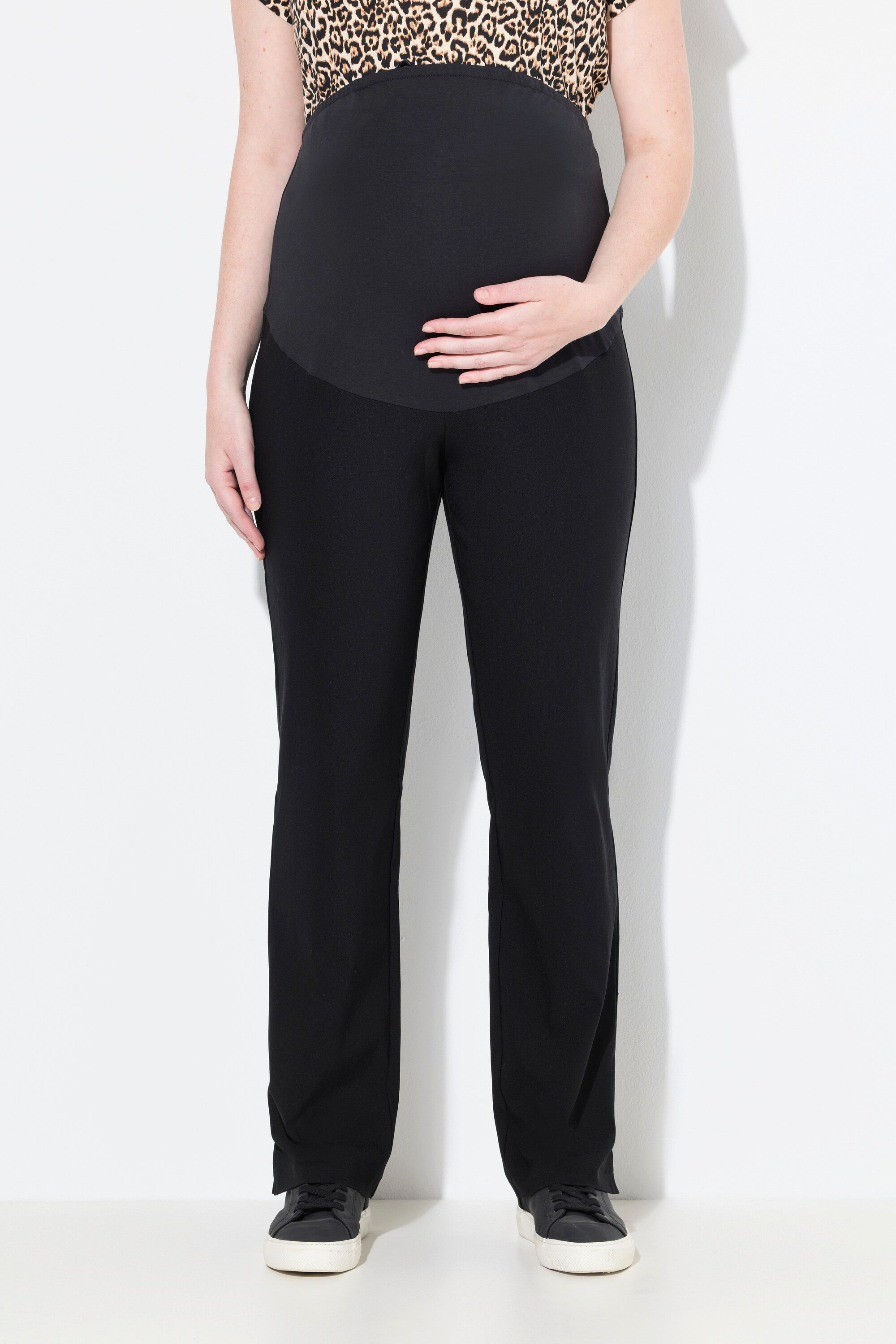 Ulla Popken Stoffhose Bellieva Bengalinhose Bund-Stretcheinsatz günstig online kaufen
