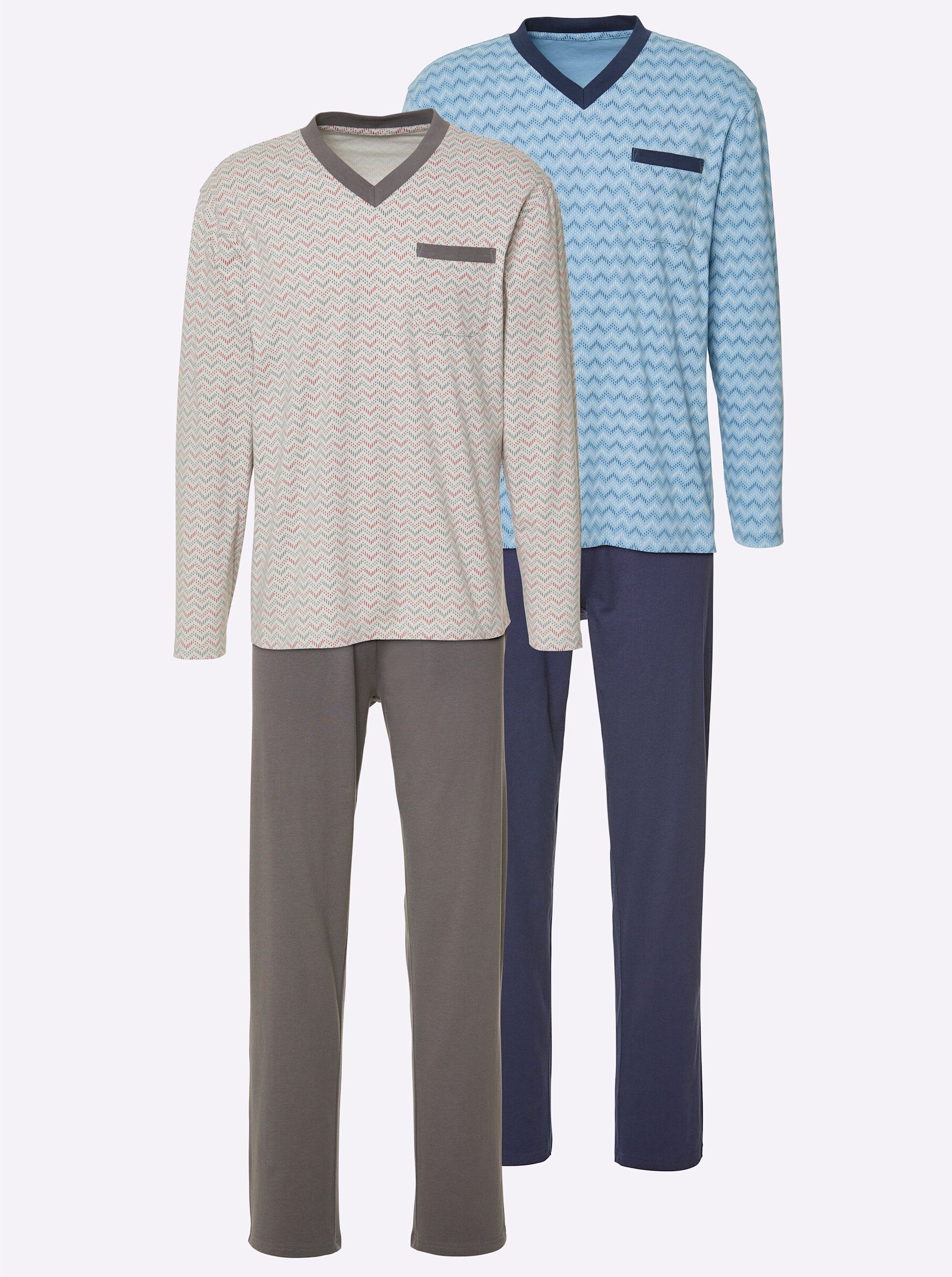 Witt Schlafanzug Schlafanzüge Langarm (2 tlg)