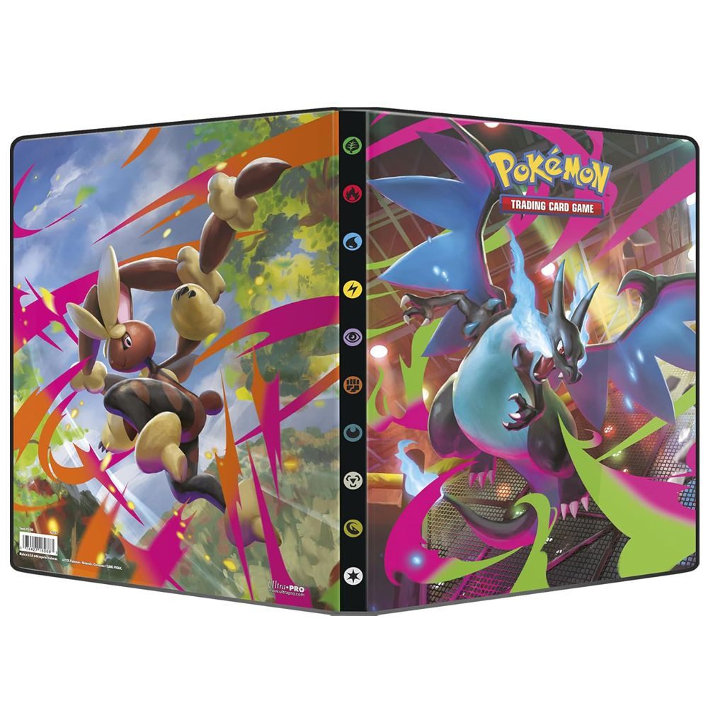 POKÉMON Sammelkarte Glurak & Schlapor Sammel-Album A4 für 252 Karten Pokemon