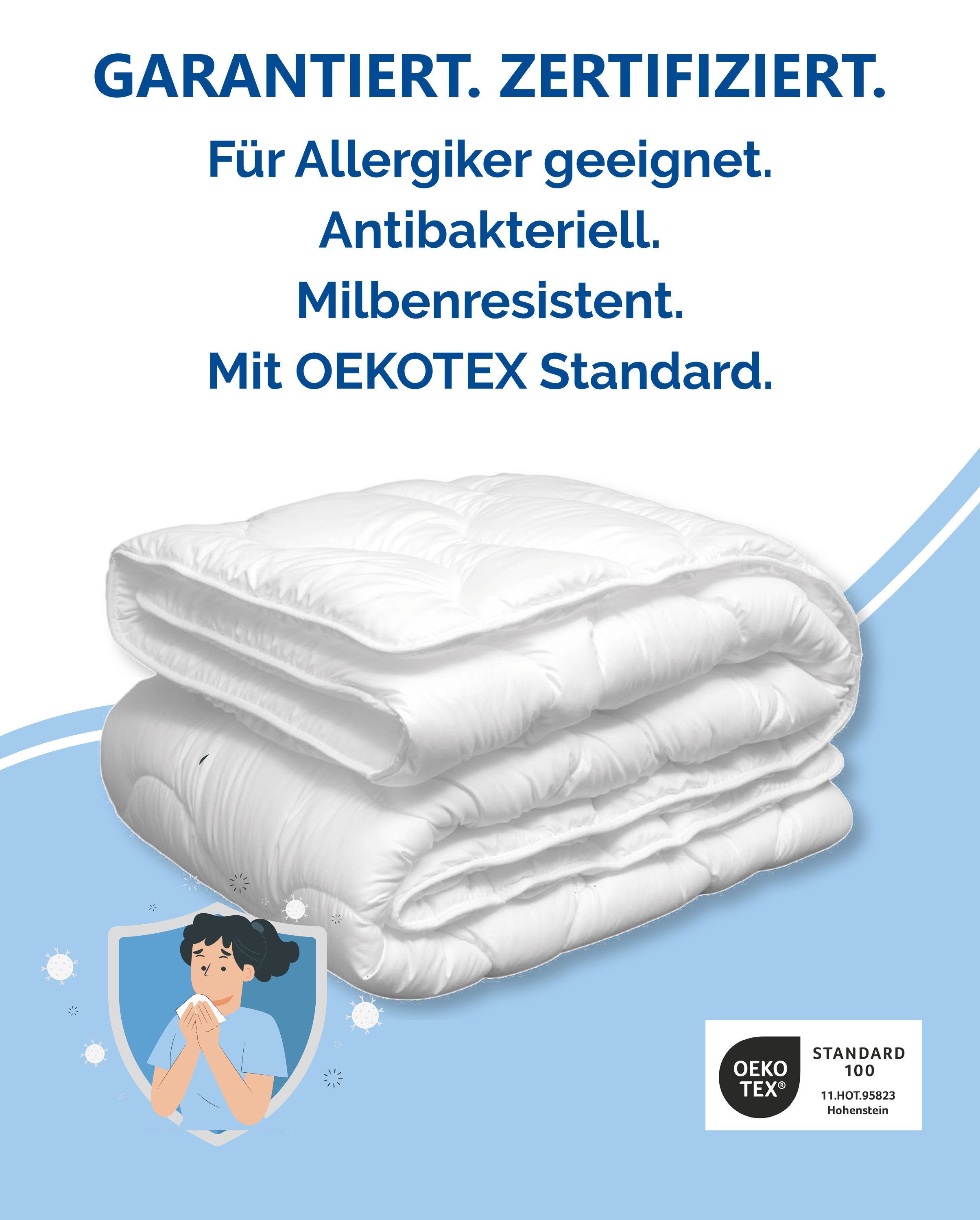 Koru Kids Kinderbettdecke 100x135 cm - waschbar bei 95Grad, Hergestellt in günstig online kaufen