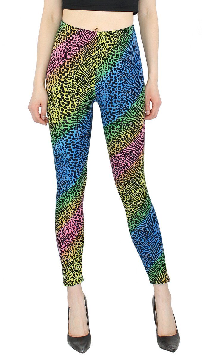 dy_mode Leggings Damen Leggings Tiger Muster günstig online kaufen