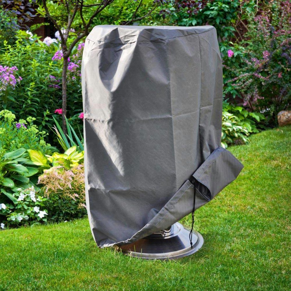 Haushalt International Grillabdeckhaube, Schutzhülle für runden Grill - Ø 50 cm - Höhe 80 cm