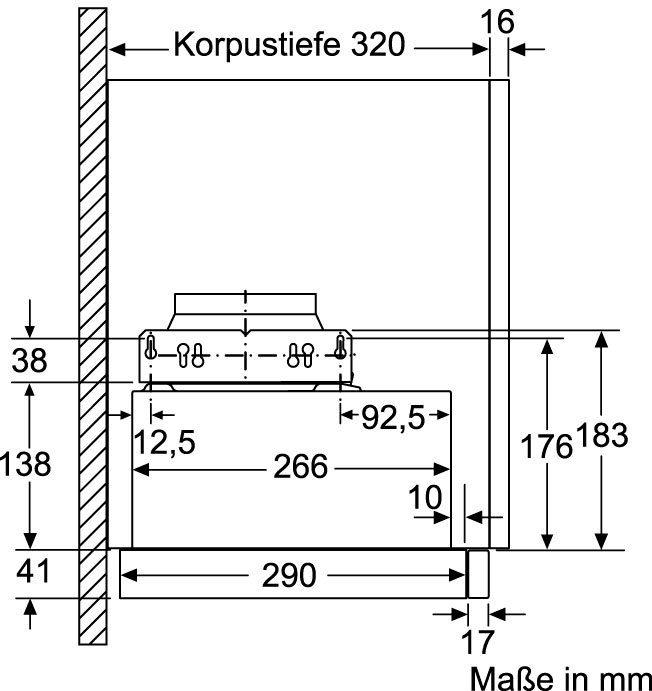 NEFF Flachschirmhaube Serie N 30 D46BR12X6