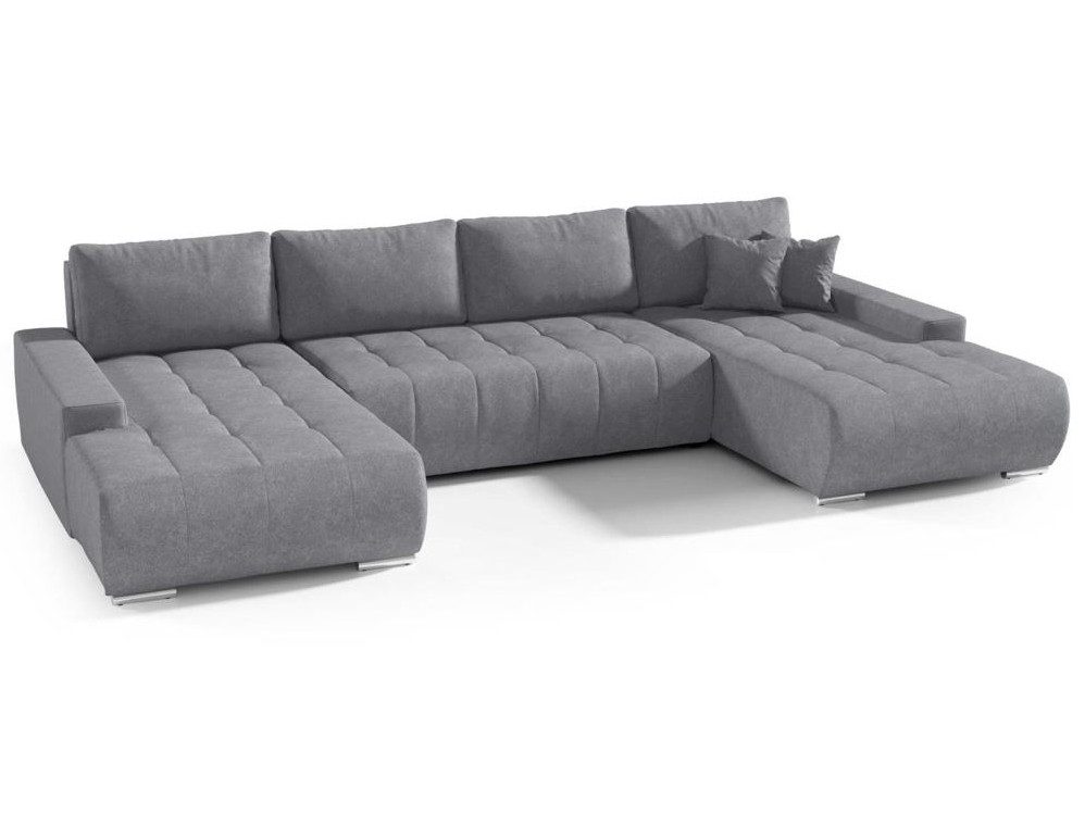 Beautysofa Ecksofa mit Bettkasten DRACO U, U-förmig, mit Schlaffunktion und günstig online kaufen
