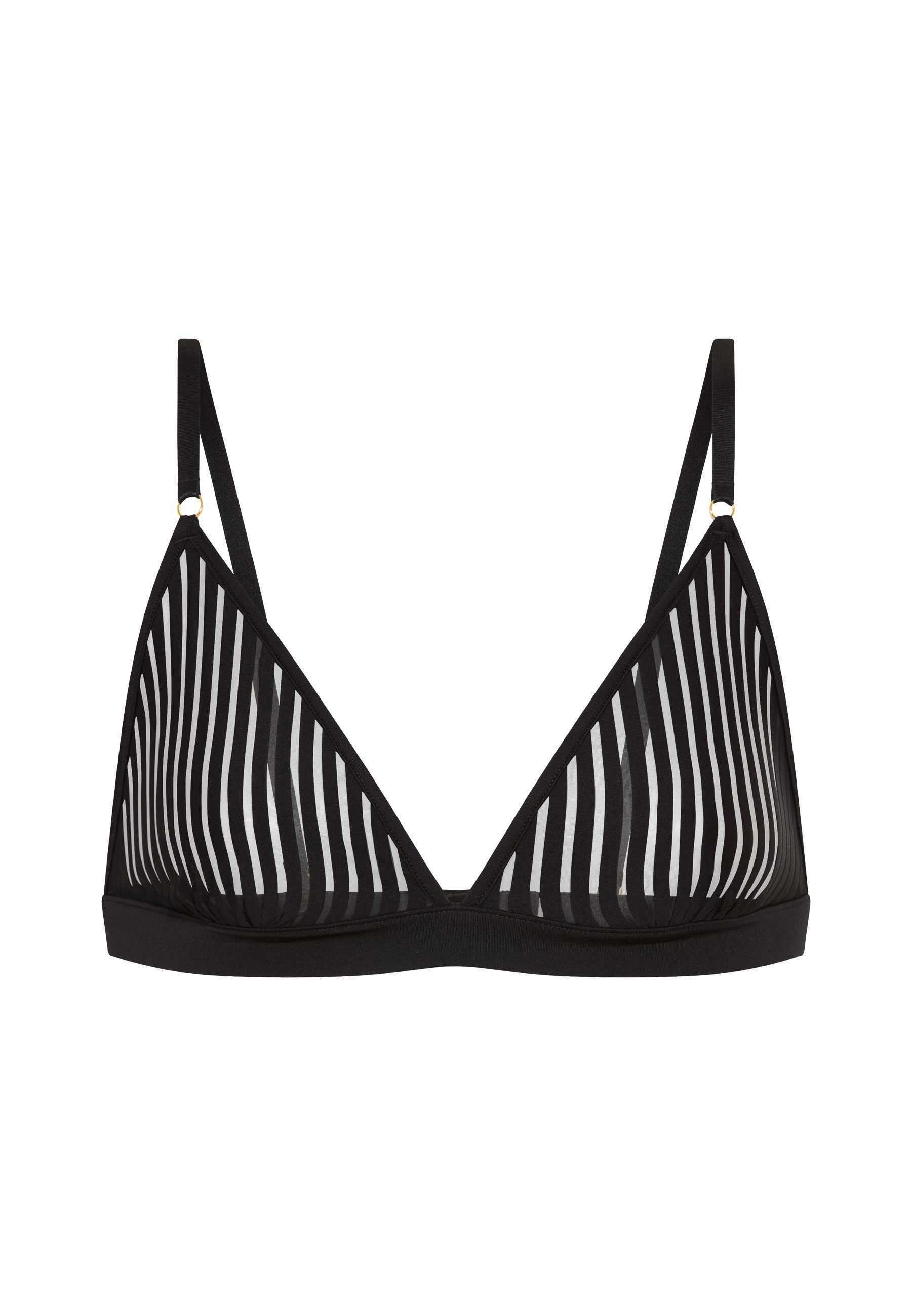 LSCN by LASCANA Bralette (1-tlg) mit transparenten, grafischen Streifen