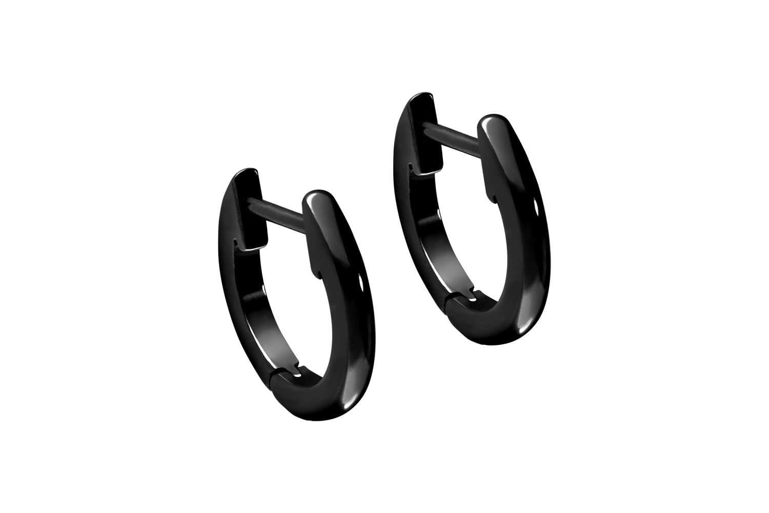 FILANGO Paar Creolen Chirurgenstahl Ohrclicker Creolen (Creolen, 1-tlg)