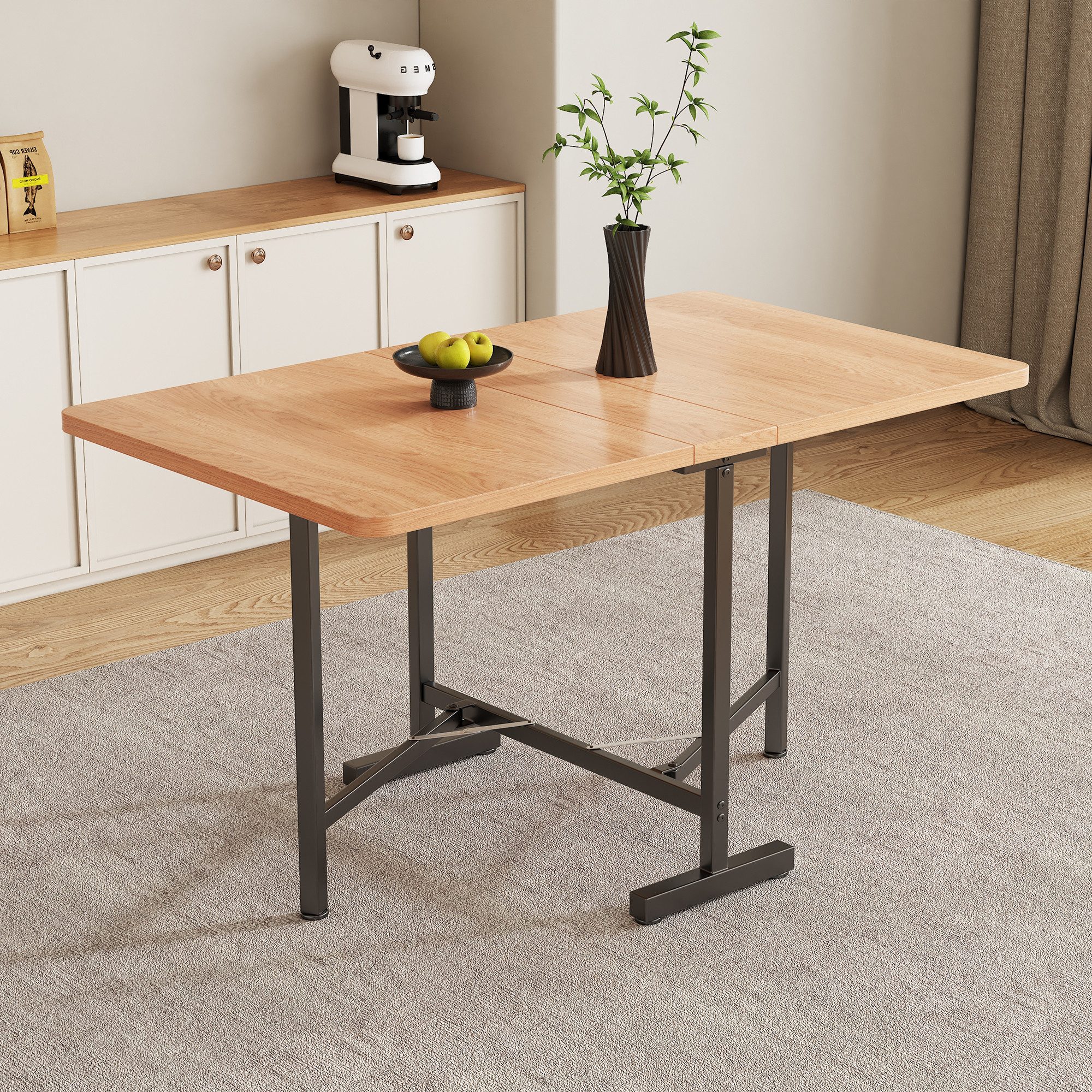 HAUSS SPOLE Esstisch 120x80cm faltbar Esstisch günstig online kaufen