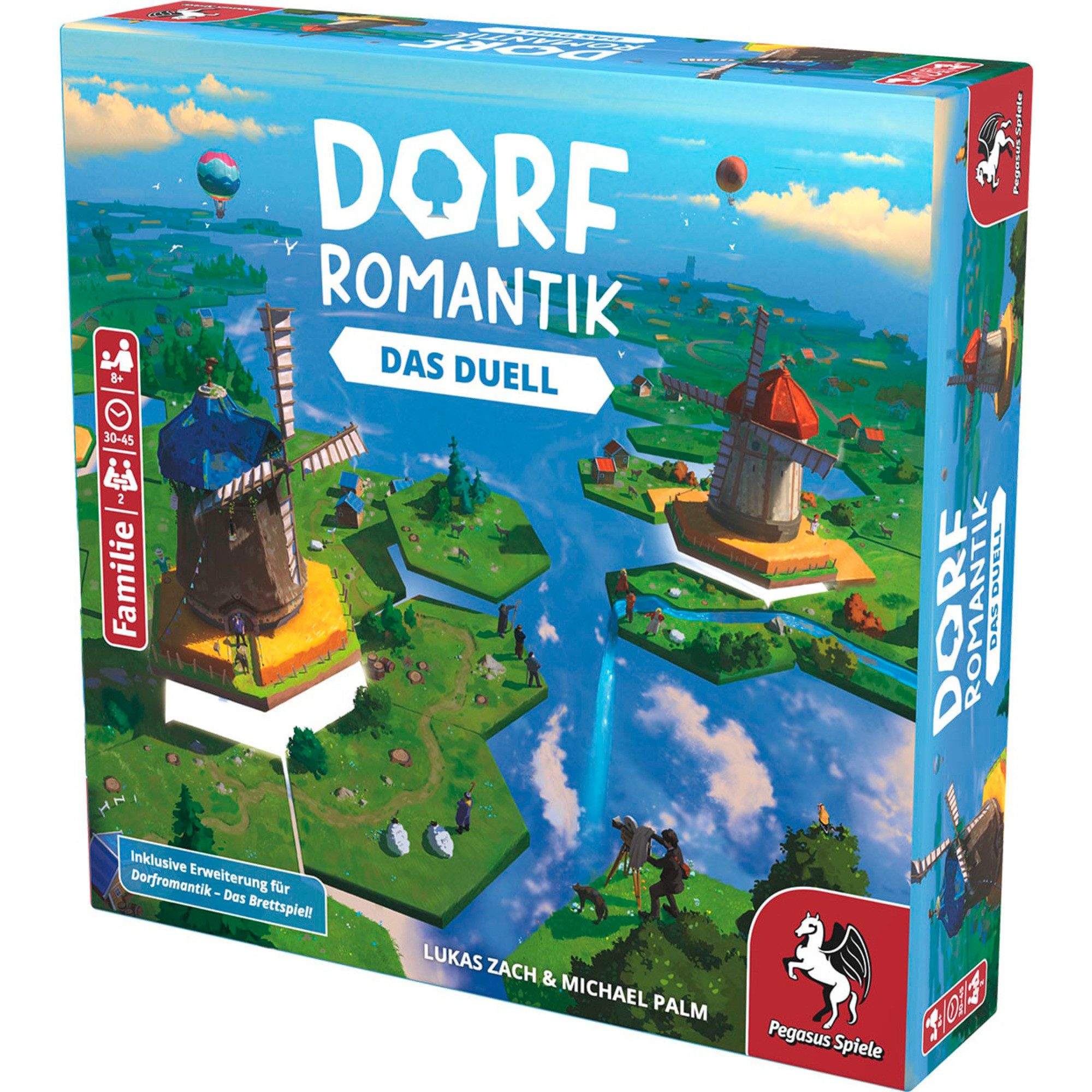 Pegasus Spiel Pegasus Dorfromantik - Das Duell, Brettspiel