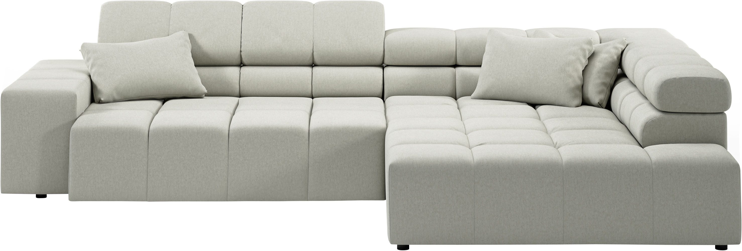INOSIGN Ecksofa "Ancona incl. Kopfteilverstellung, OTTOs Choice, Breite 319 günstig online kaufen