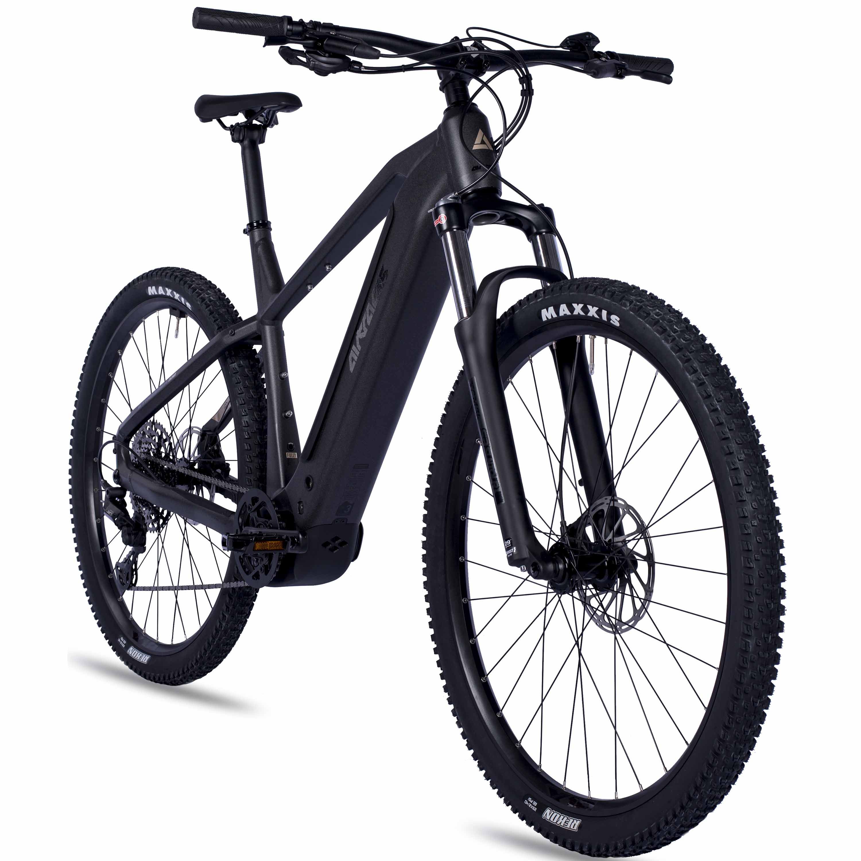 Airtracks E-Bike Mountainbike 29 Herren E-MTB STREAMER CX11 BOSCH PERFORMANCE LINE CX (GEN 5), 11 Gang Shimano DEORE XT M8130 LINKGLIDE 11-FACH Schaltwerk, Kettenschaltung, Mittelmotor, 600 Wh, (Akku Bosch PowerTube 600Wh, Smart System), Display Purion 200, Mountainbike Größen - 47cm 52cm 56cm-Mod. 2026