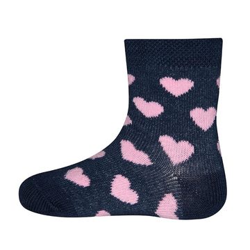 Ewers Socken Socken Herzen/Ringel (6-Paar)