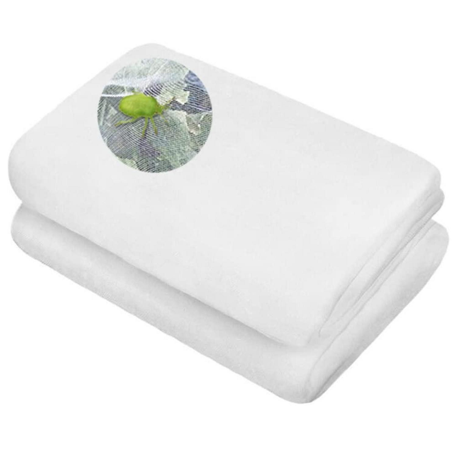 LuxusKollektion Pollenschutzgitter Pflanzenschutznetz 2.5 x 10m feinmaschig, (1-St)