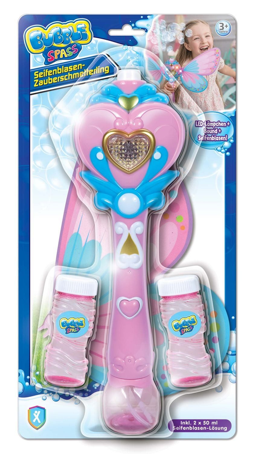XTREM toys & sports Spiel Seifenblasen- Zauberschmetterling
