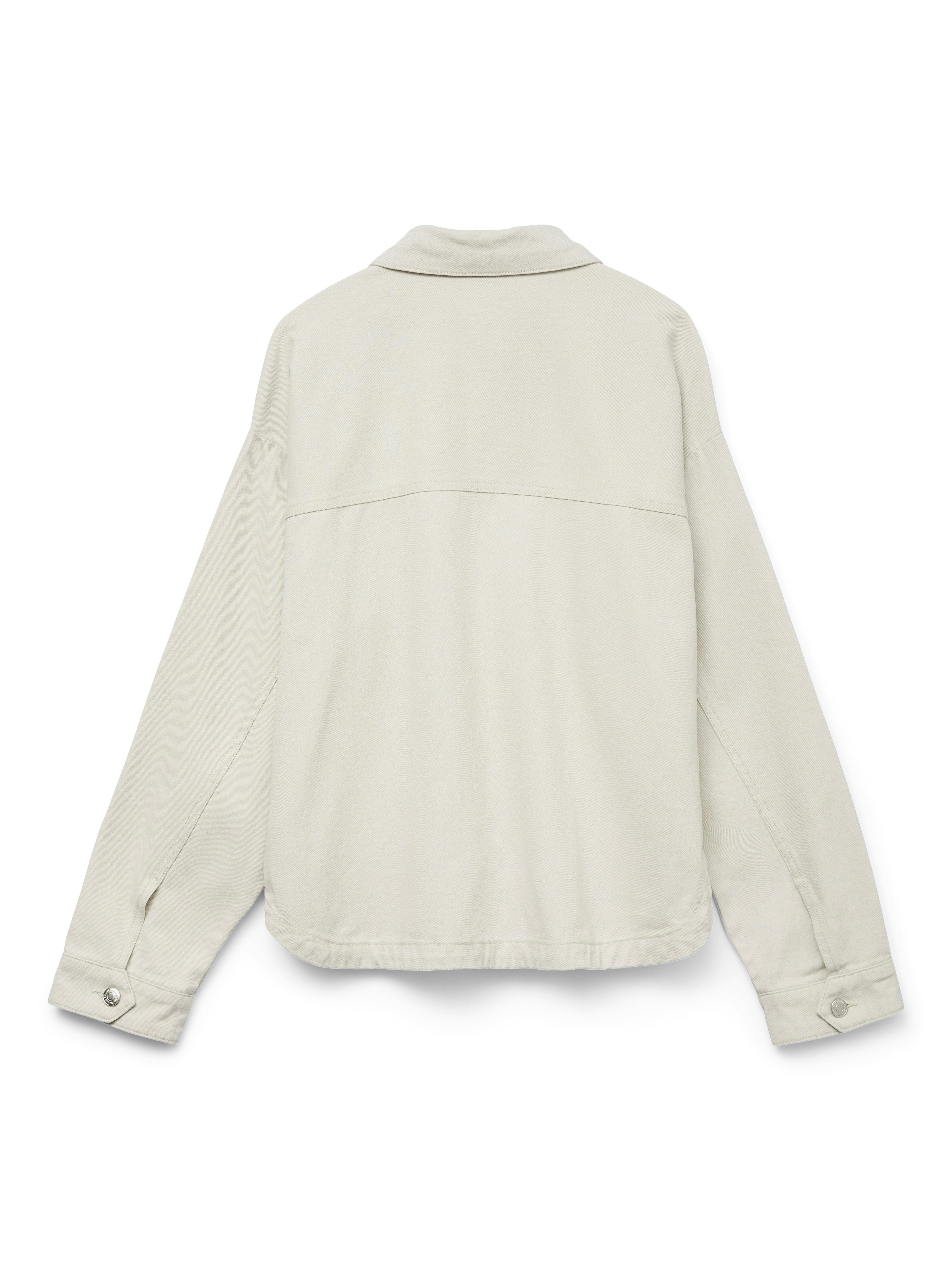 Vero Moda Jeansjacke VMJAMIE LS DENIM SHACKET MIX NOOS Baumwollmischung