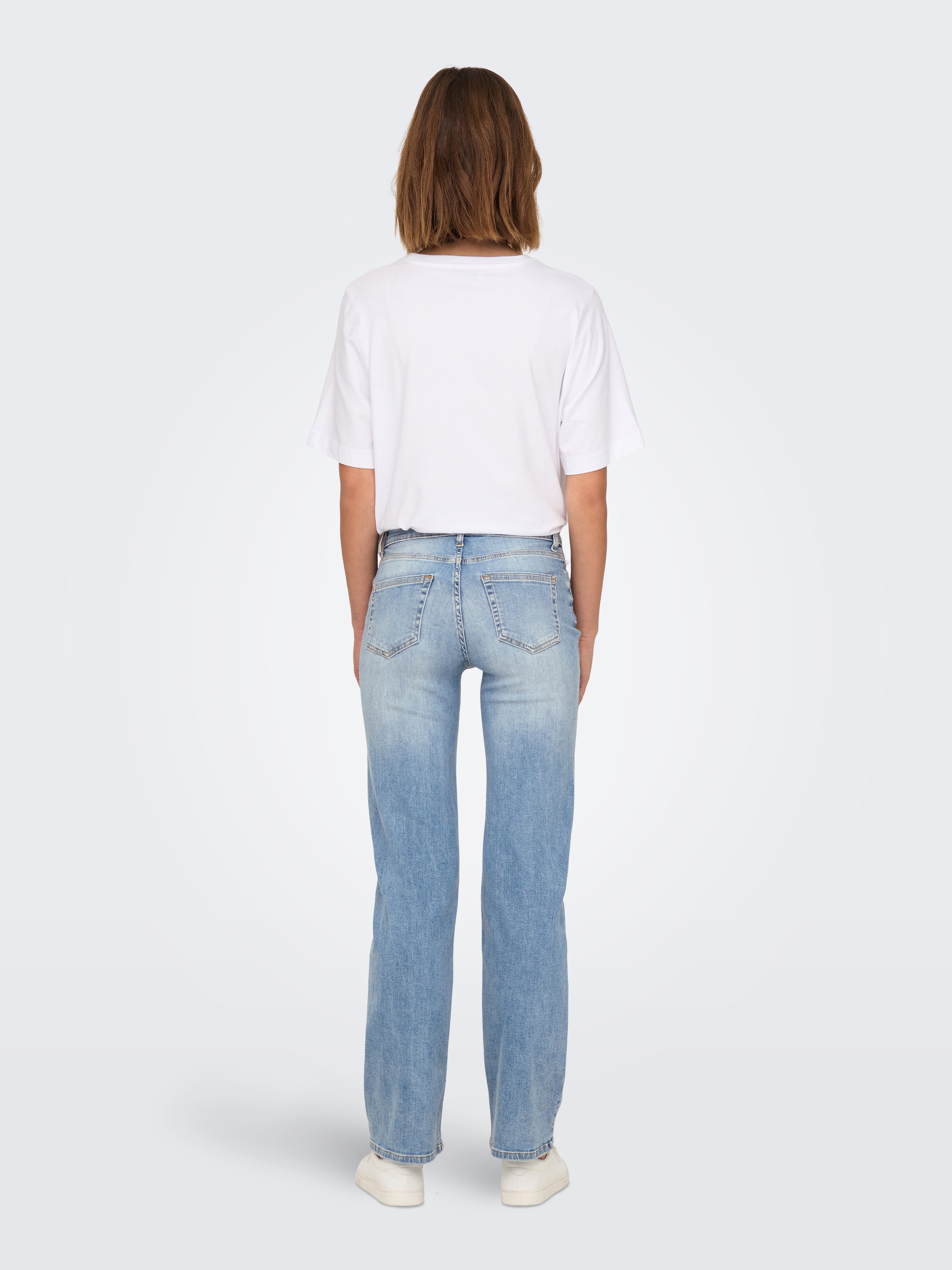 ONLY Straight-Jeans ONLBLUSH MID STRAIGHT DNM TAI467 NOOS 5-Pocket Style