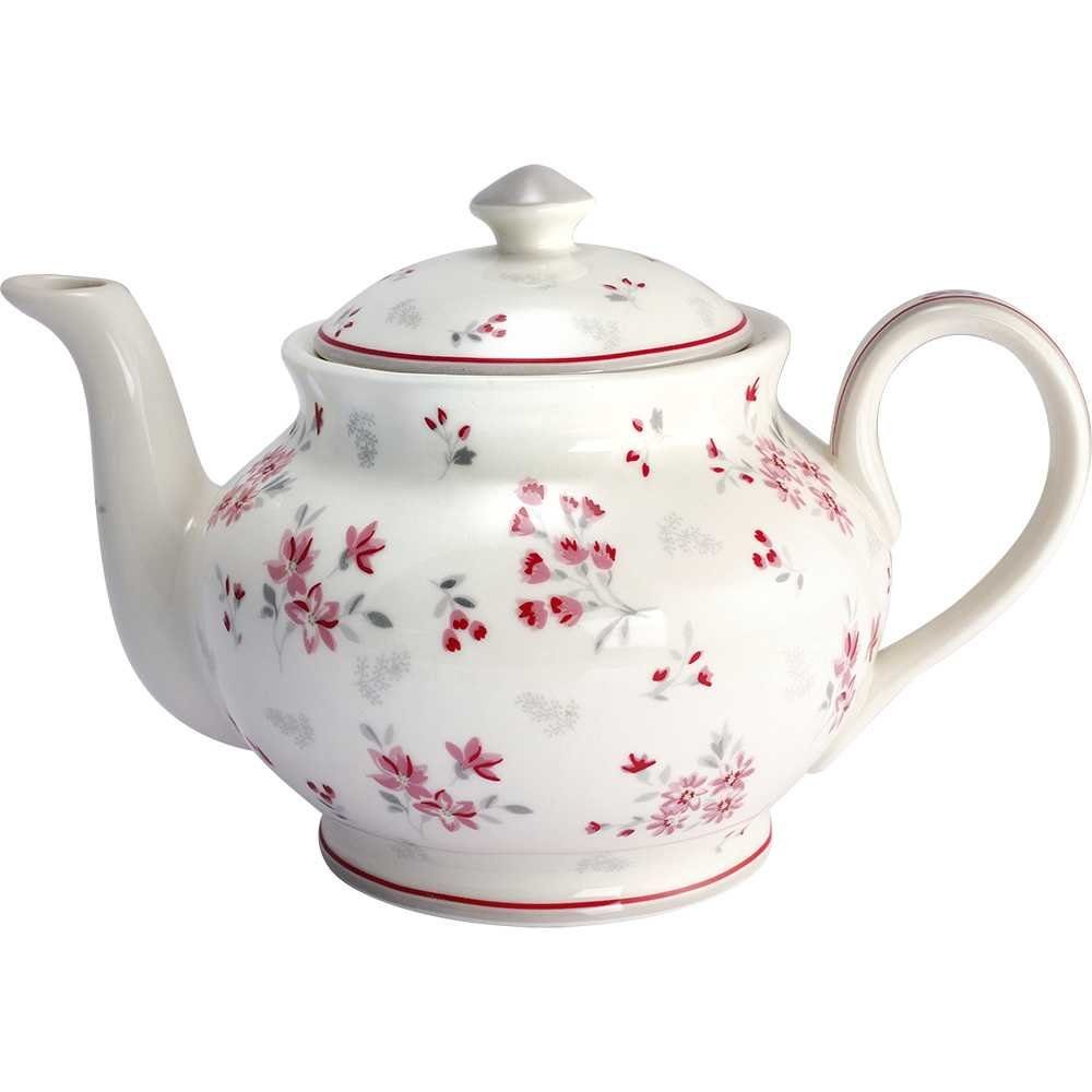 Greengate Teekanne Greengate Teekanne EMBERLY Weiss 1 Liter