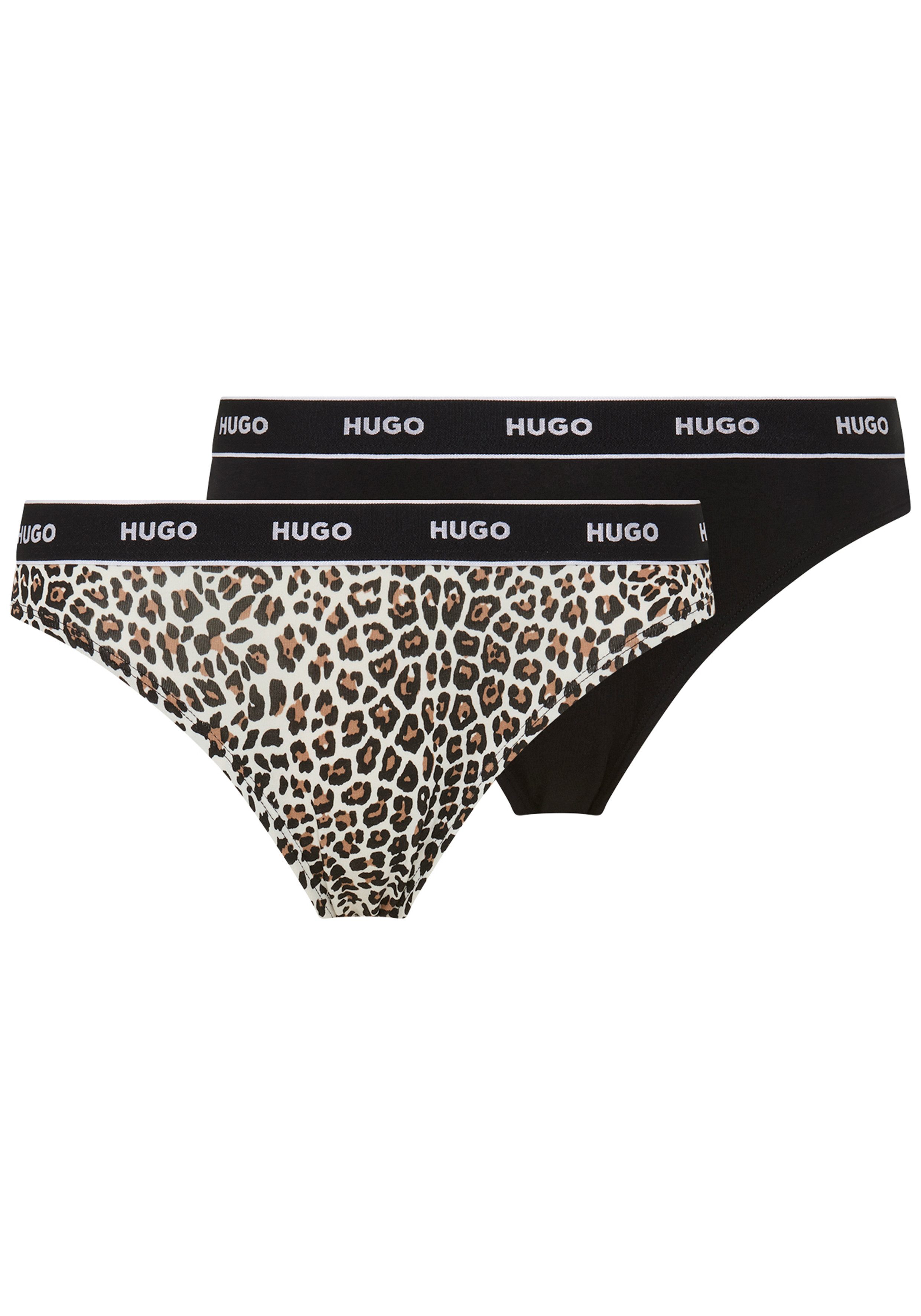 HUGO String TRIPLET THONG DESIGN (3-St) wiederholendes Logo am Bund