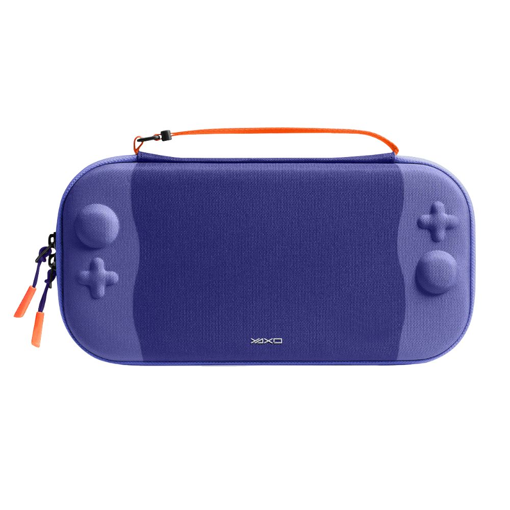 YAXO Konsolen-Tasche Hardcase für Nintendo Switch 2 Case stoßfest 12 Spielkarten Tragegriff 7,9 Zoll Konsolen-Displaygröße, Fach für 12 Spielkarten