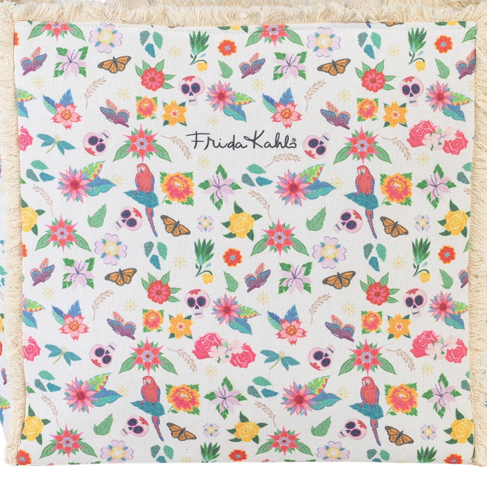 Frida Kahlo Henkeltasche Frida Kahlo Henkeltasche Canvas natur (Henkeltasch günstig online kaufen