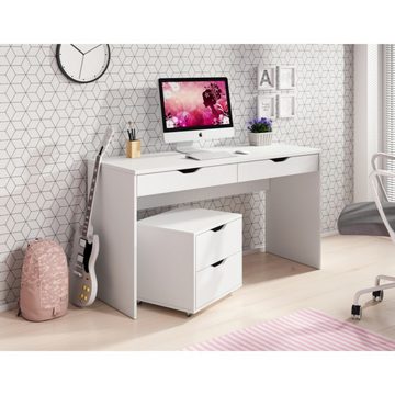 MOEBLO Schreibtischstuhl MEGARA (Kinderschreibtisch Schülerschreibtisch Bürotisch Computertisch für Büro), (BxHxT):138x76x51 cm