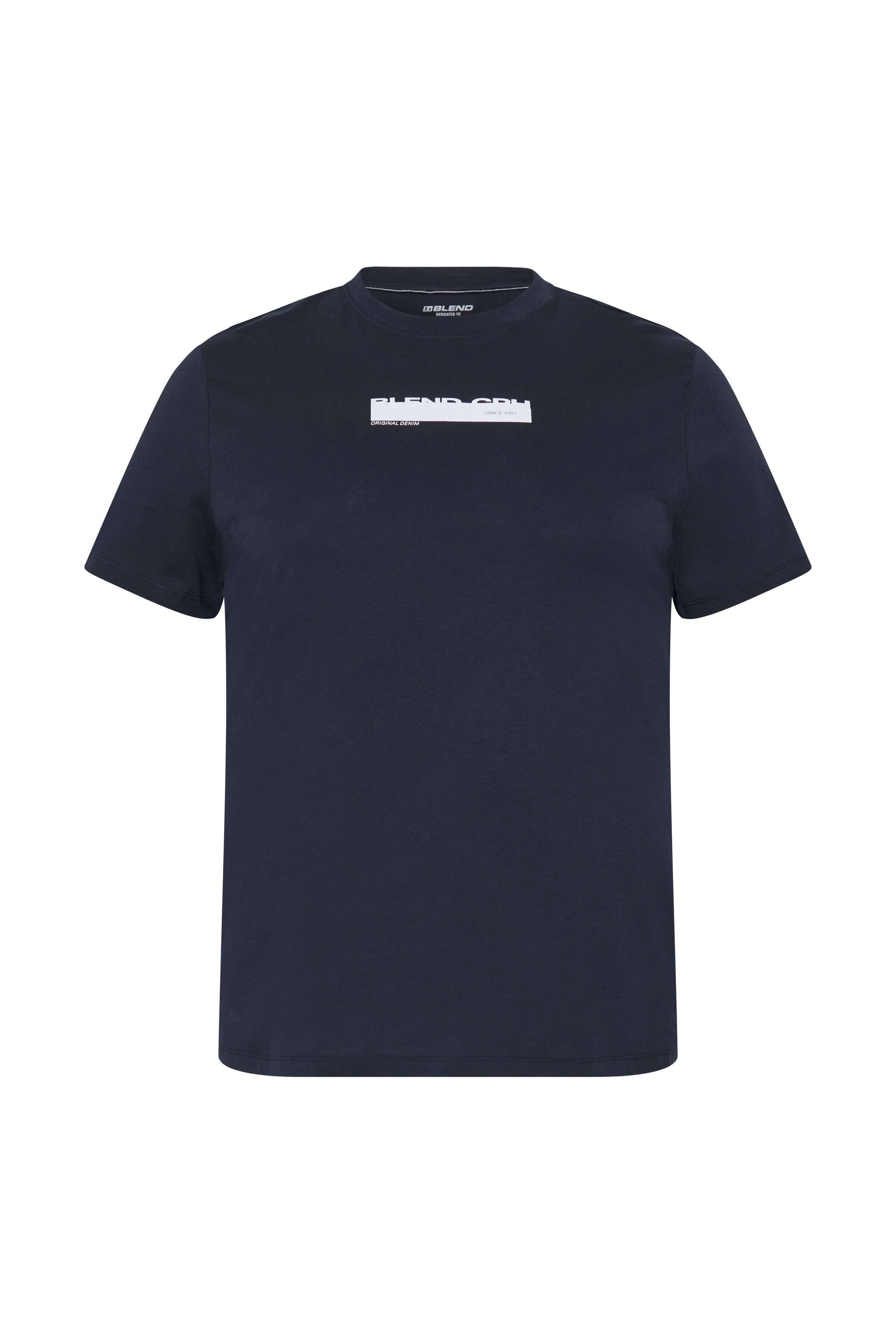 Blend T-Shirt BHKEMUEL BB LOGO S/S TEE in großen Größen