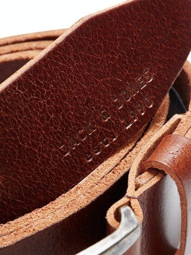 Jack & Jones Ledergürtel JACPAUL LEATHER BELT NOOS