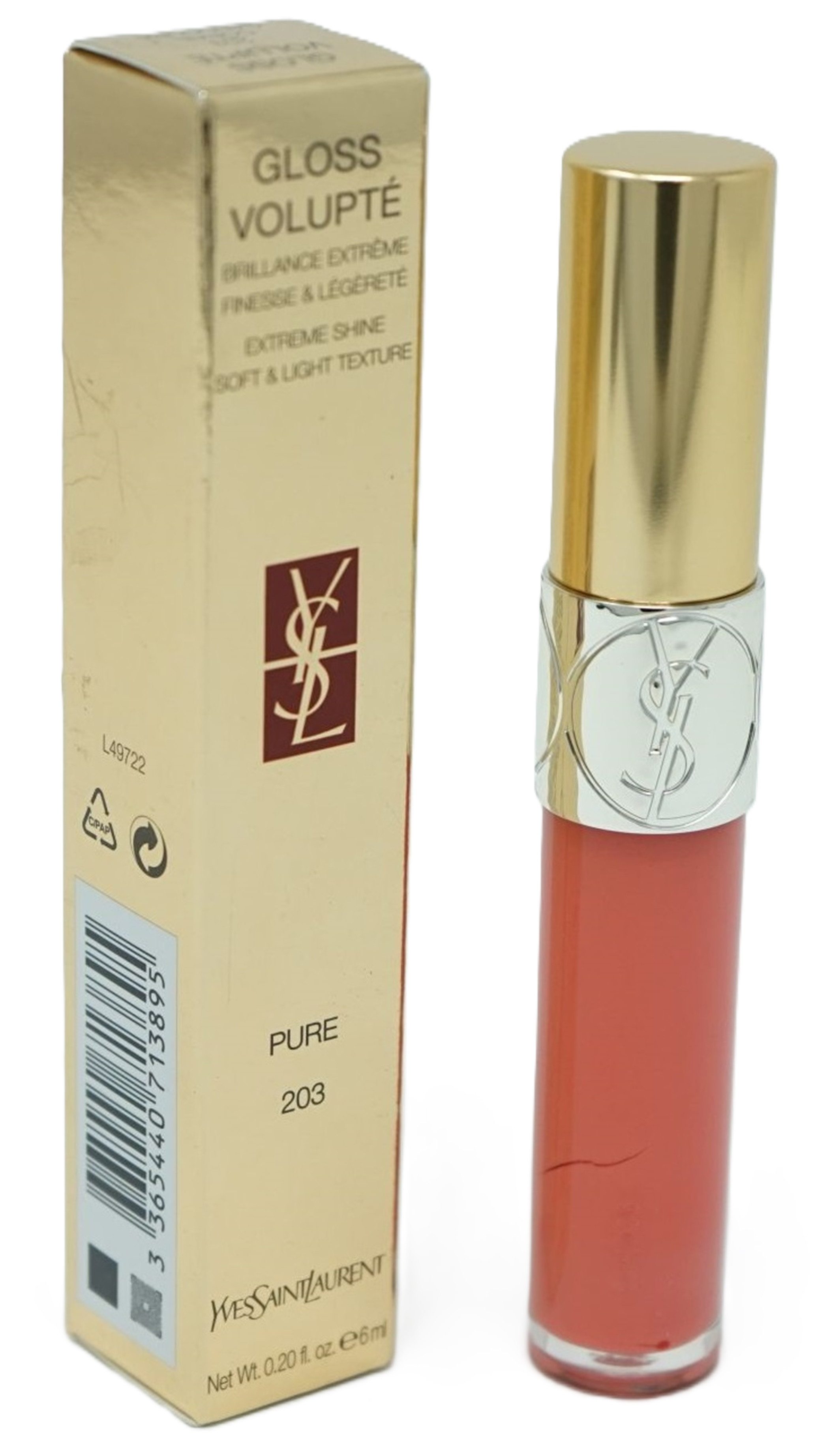 YVES SAINT LAURENT Блеск для губ Yves Saint Laurent Extreme Shine Soft & Light Блеск для губ