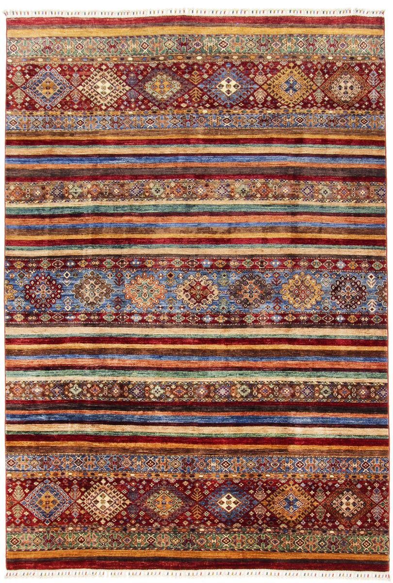 Orientteppich Arijana Shaal Orientteppich, Trading, Nain Höhe: 210x303 rechteckig, Handgeknüpfter 5 mm