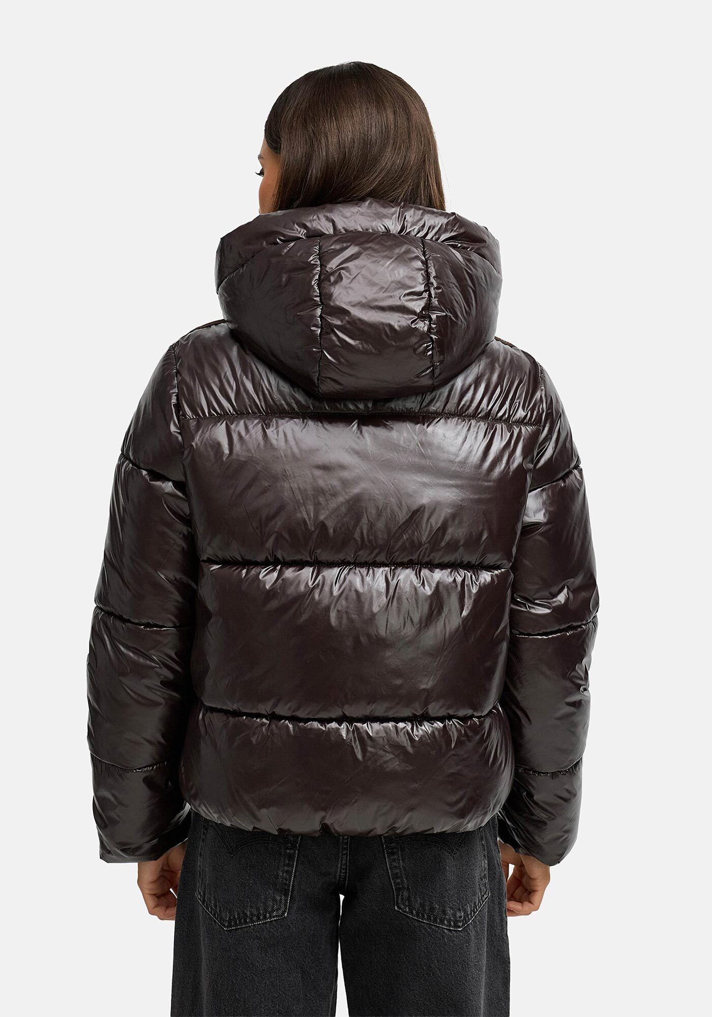 Marikoo Winterjacke Skyraa Leicht glänzendes Obermaterial mit moderner Steppung – Bild 5 von 5