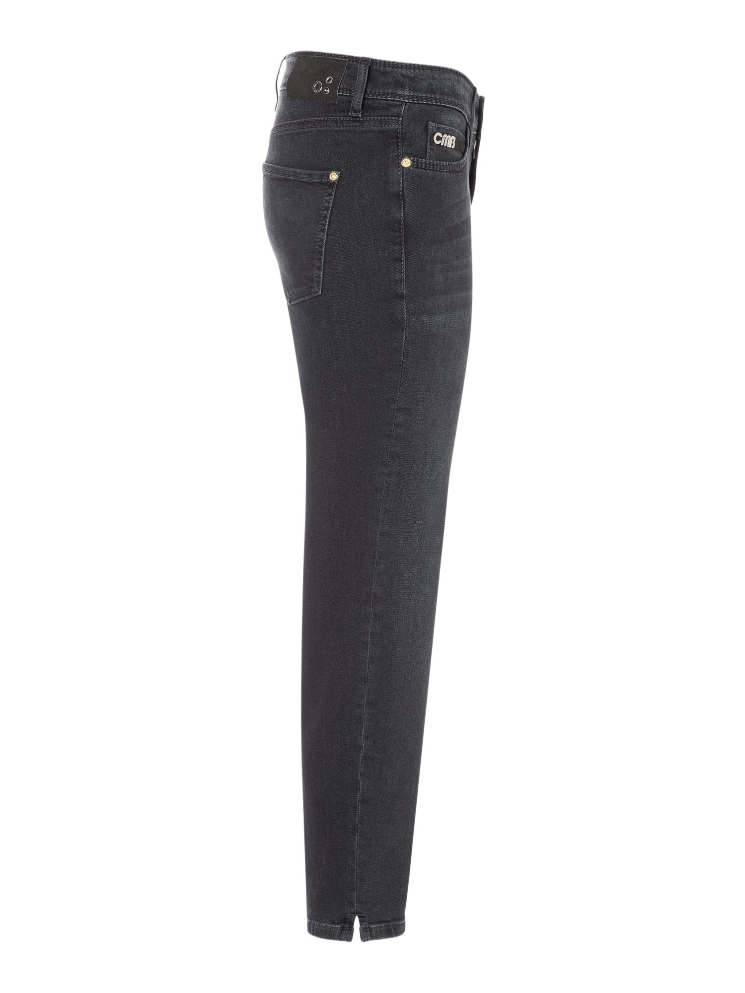 Cambio Stretch-Hose Casual, Baumwolle, Unifarben, Regular Fit, Mittel