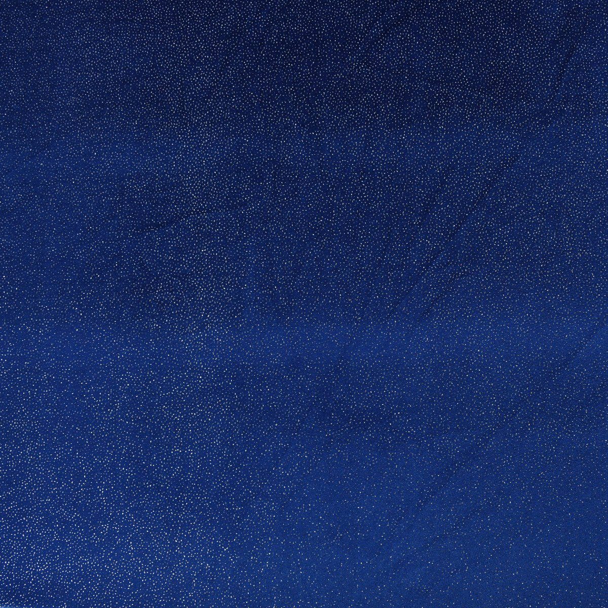 SCHÖNER LEBEN. Stoff Samtstoff Meterware Stretchsamt Glitzer blau silberfarbig 150cm, mit Metallic-Effekt