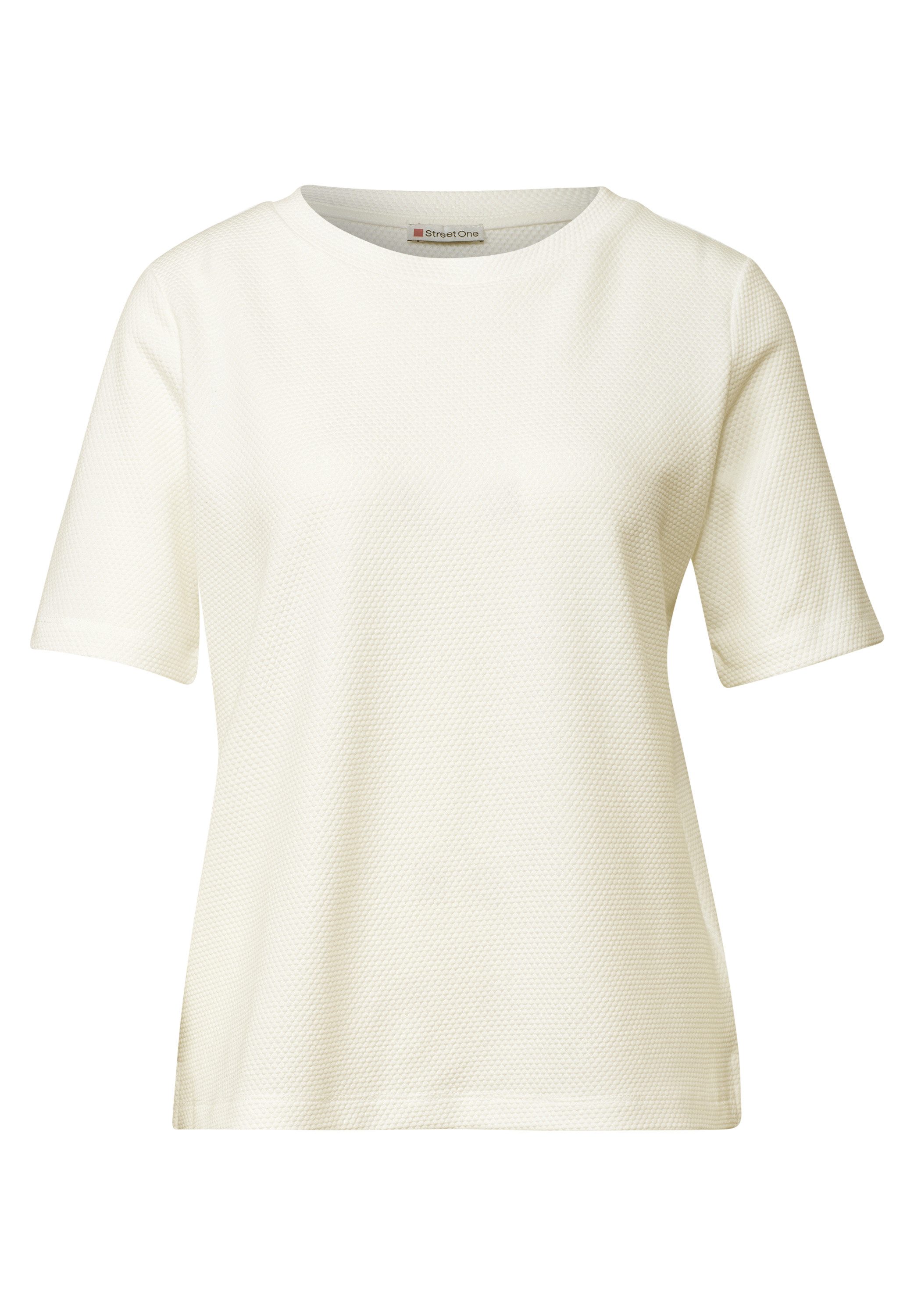 STREET ONE T-Shirt mit Rundhalsausschnitt – Bild 4 von 5