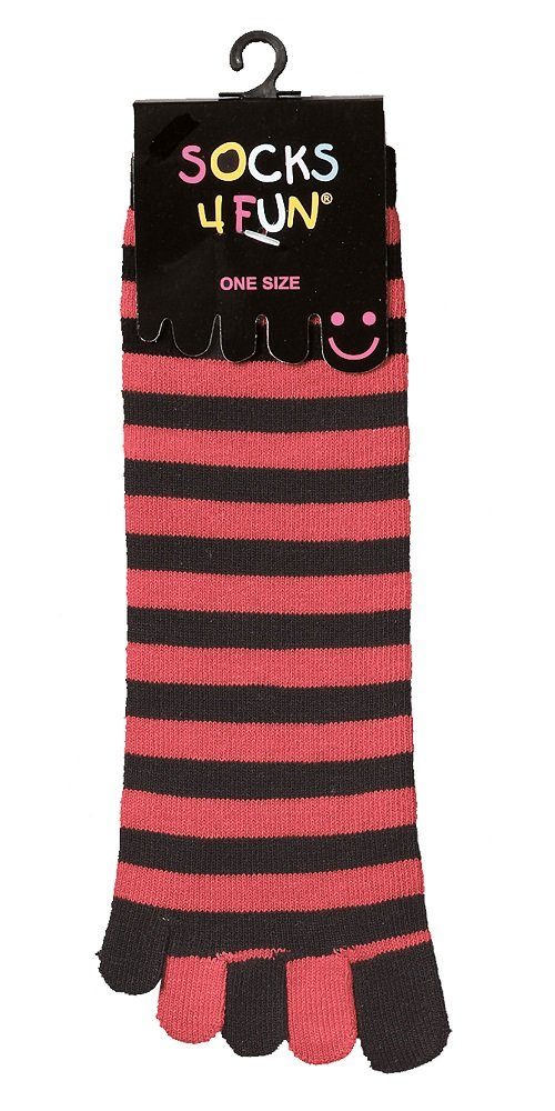 FussFreunde Носки 2 Paar Zehen-Socken, Fünf Finger Носки mit Antiloch-Garantie