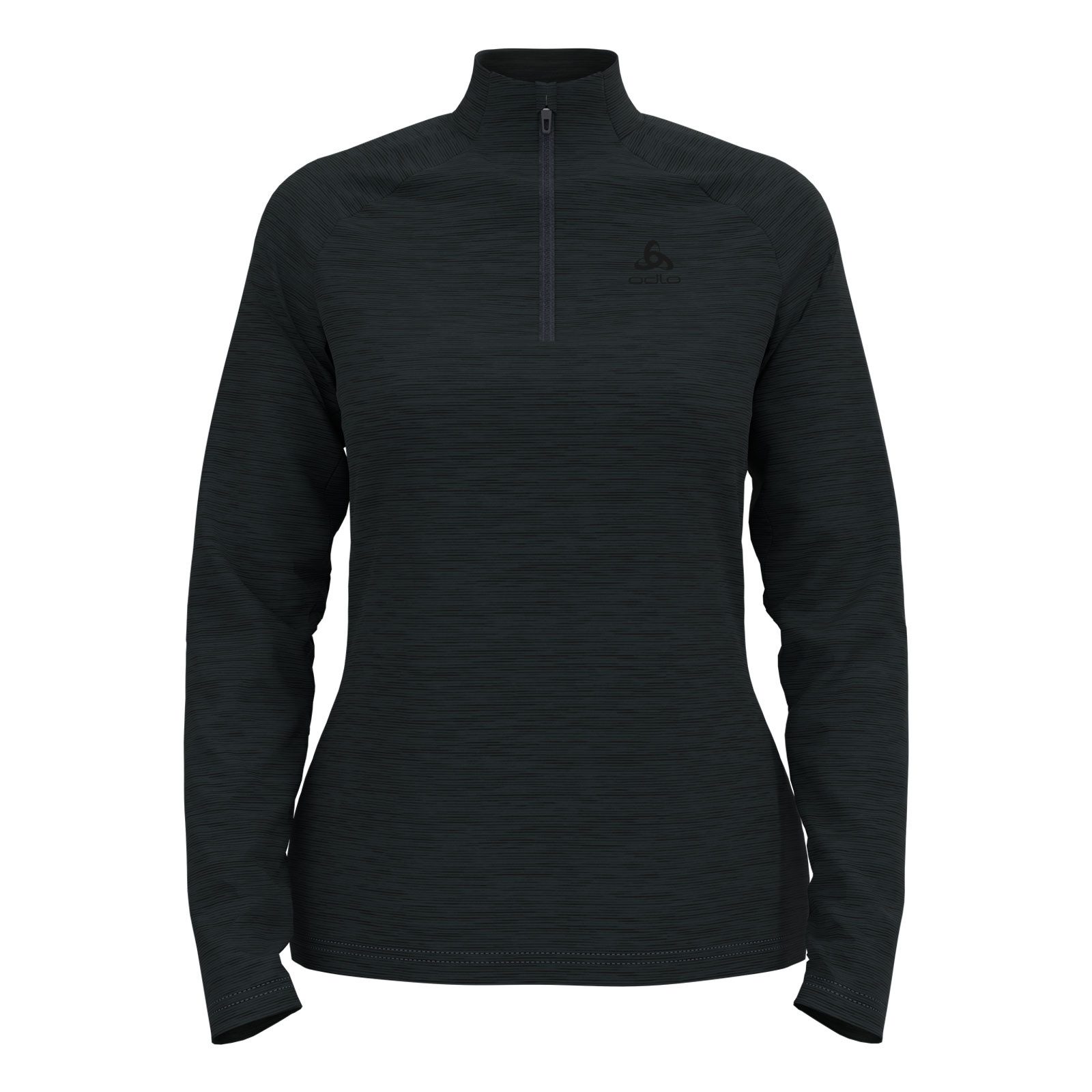 Odlo Stehkragenpullover Essentials Ceramiwarm Midlayer mit Halbreißverschluss mit Halbreißverschluss