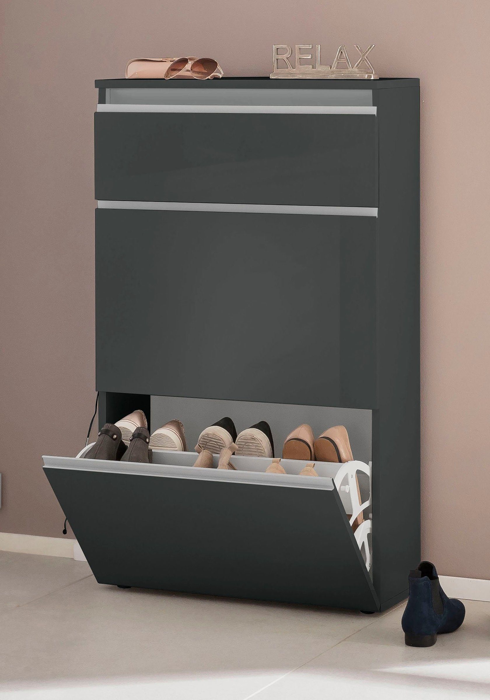möbelando Schuhschrank Magione 60 x 108 günstig online kaufen