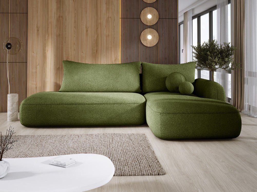 Luxusbetten24 Schlafsofa Designer Sofa Babu Bouclé, günstig online kaufen
