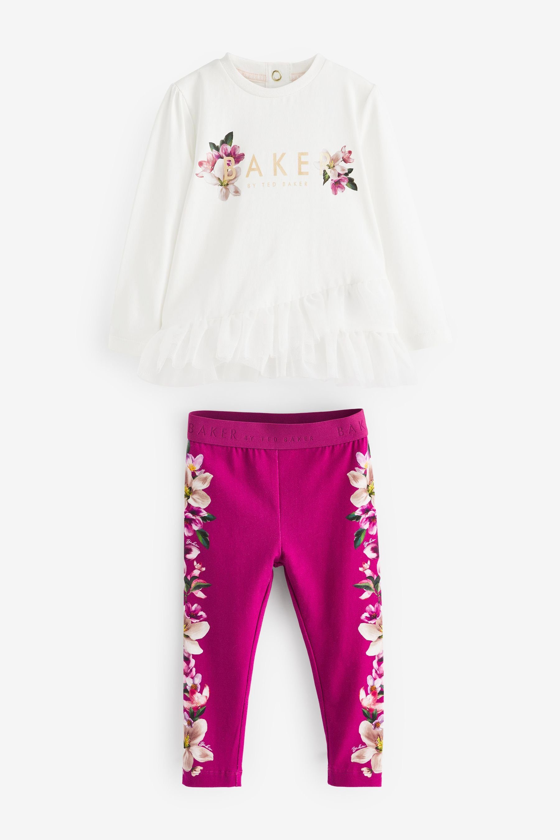 Baker Set by Baker Ted Leggings Leggings by im T-Shirt & (2-tlg) Ted und Shirt Baker Baker