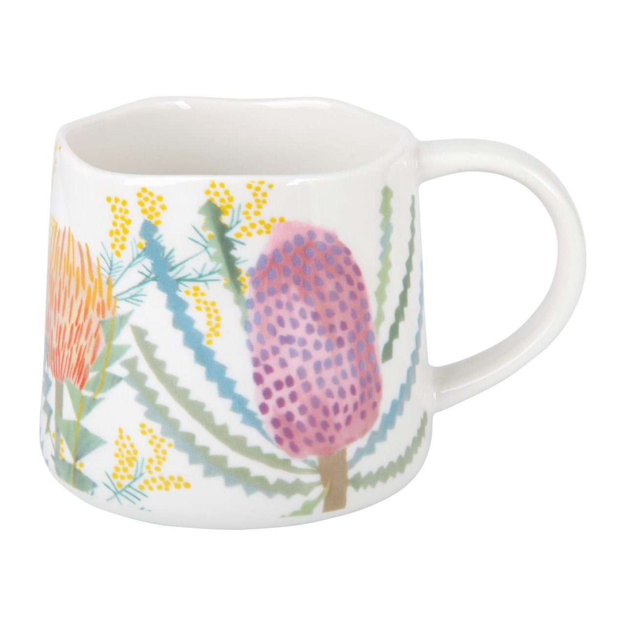 H:8cm L:12cm D:8cm Maxwell & Becher Mehrfarbig Blooms, Williams Porzellan Porzellan, Native