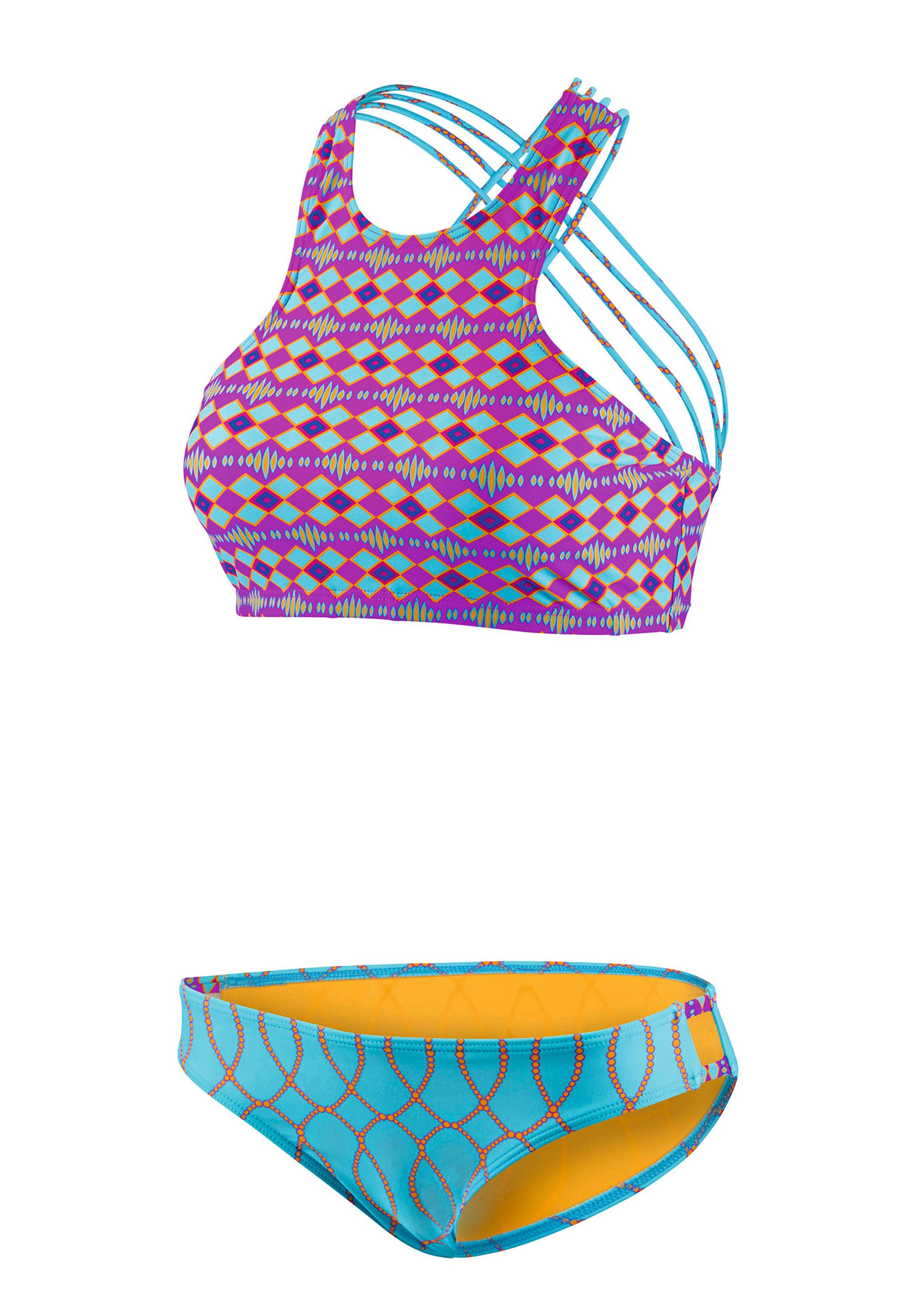 Beco Beermann Triangel-Bikini-Top Turquoise Twilight, mit raffinierter ...