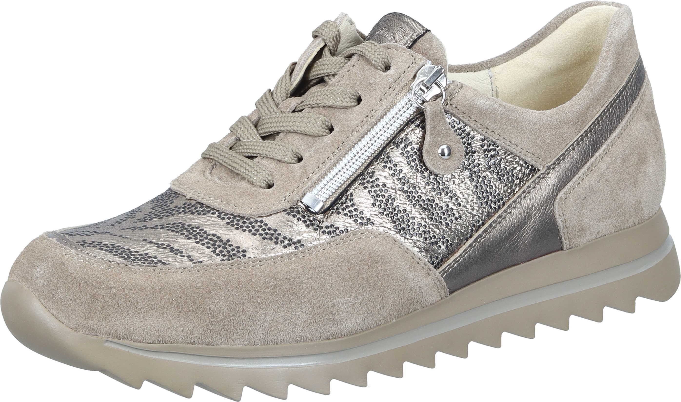 Waldläufer Schnürer Schnürschuh aus Velours/Leder günstig online kaufen