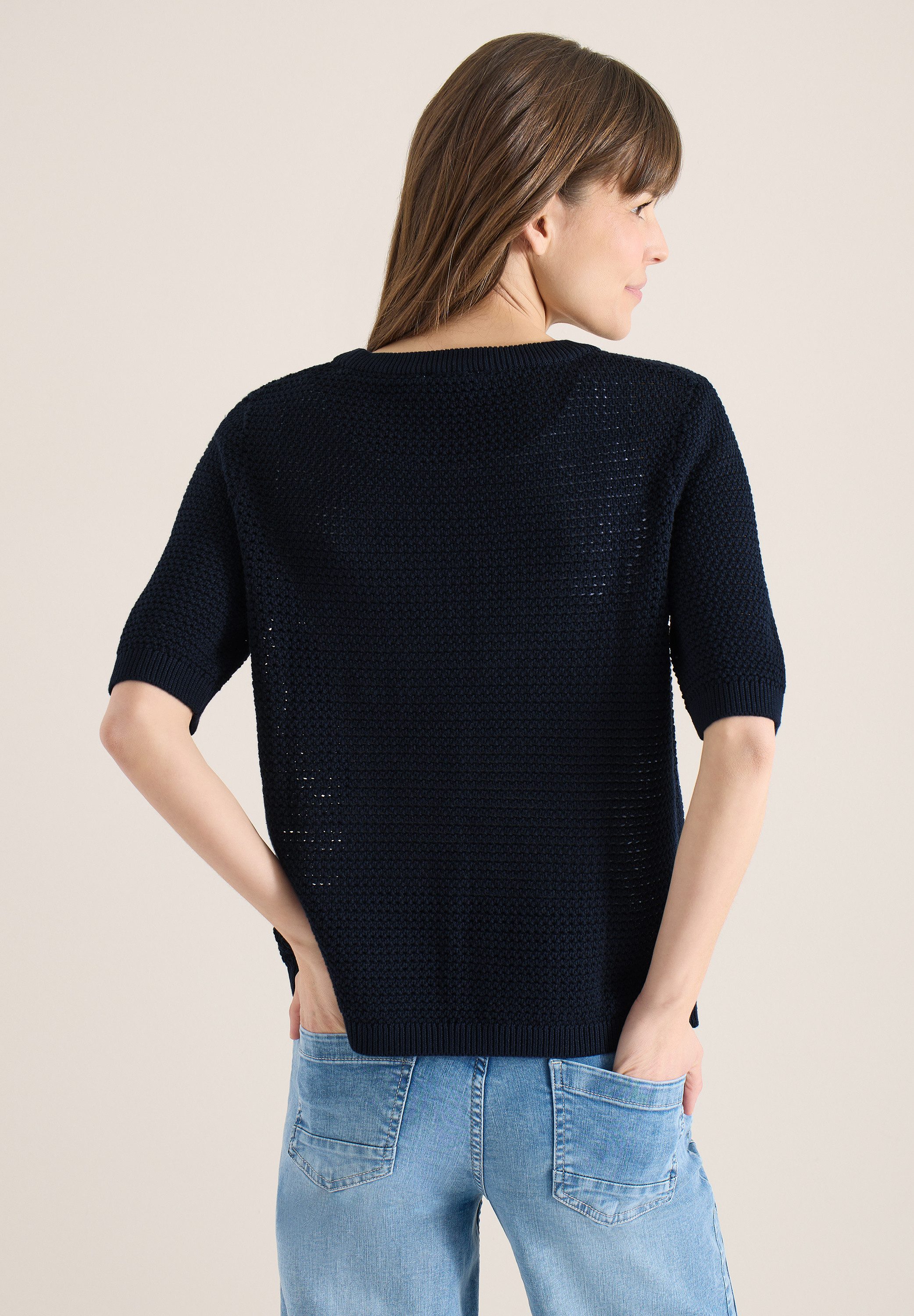 CECIL Cardigan aus reiner Baumwolle