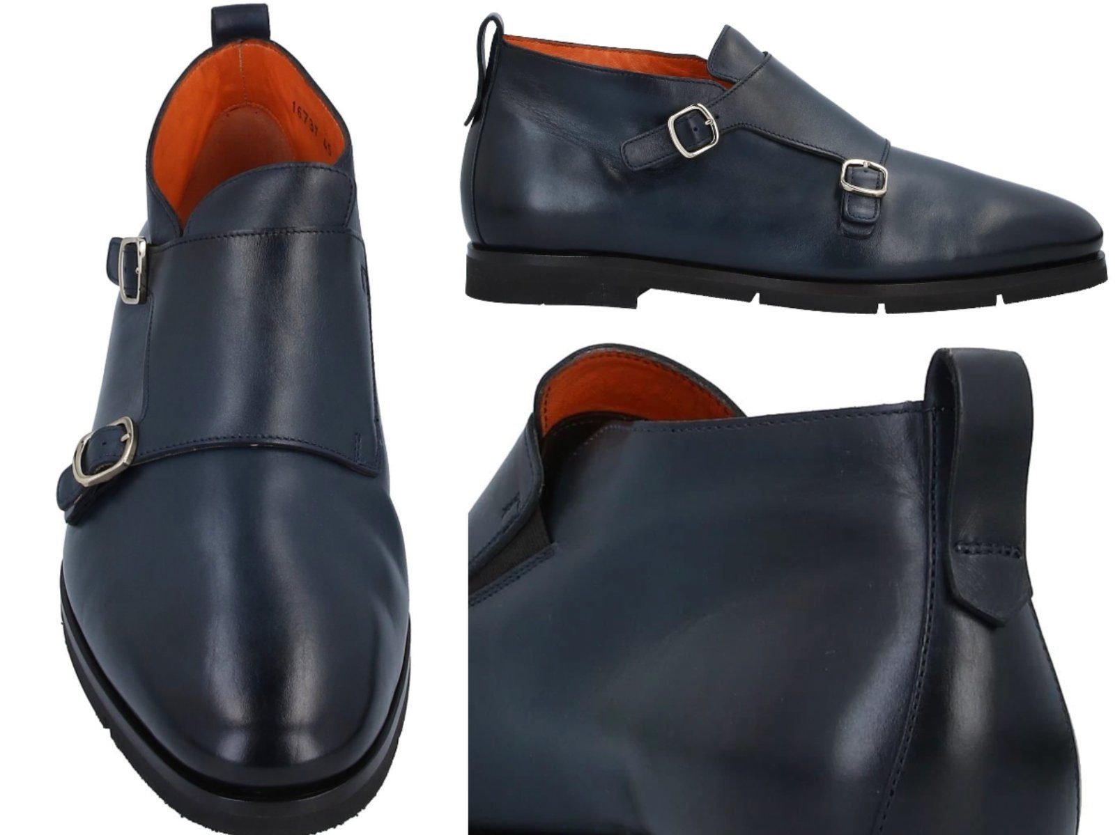 SANTONI Santoni Monk Boots Shoes Doublemonk Schnallenschuh Взуття Stiefelette Кросівки