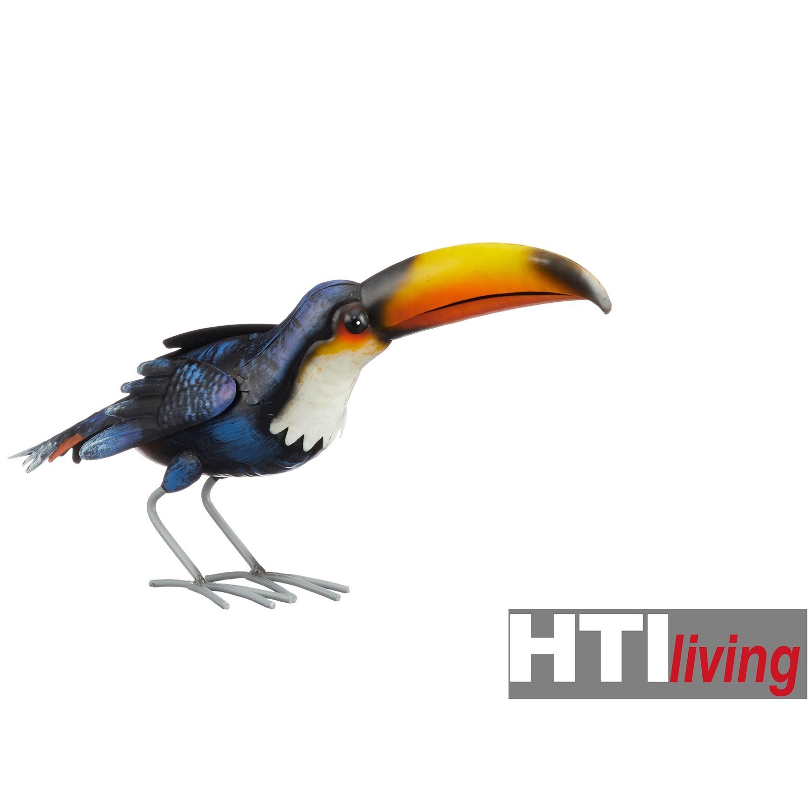 Dekovogel HTI-Living St), Metall Wohnaccessoire Dekofigur Vogel (1 Tukane Dekofigur