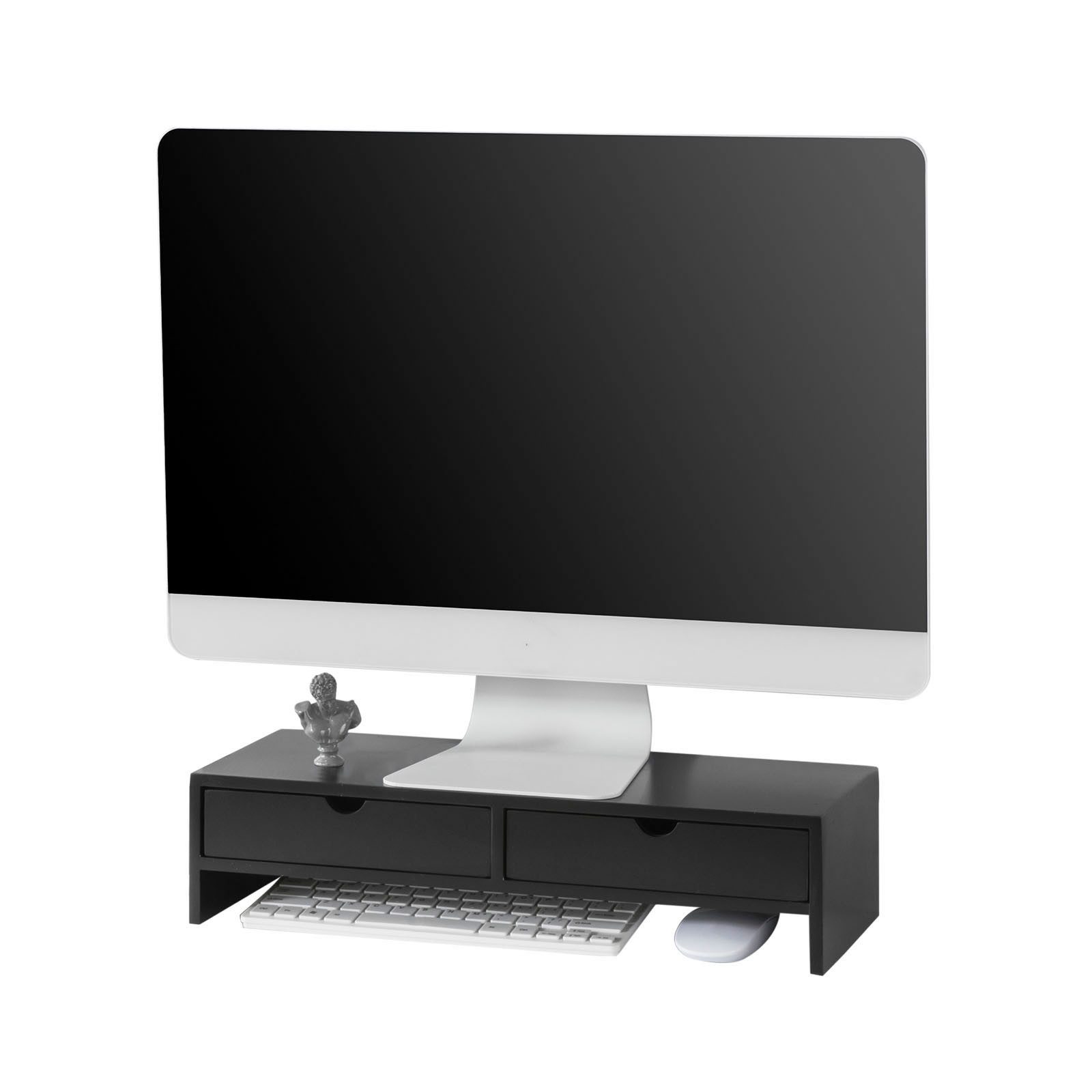 SoBuy Monitor-Halterung BBF02, Schreibtisch Organizer Bildschirmerhöhung Monitor Ständer, (Bildschirm Ständer Monitorerhöhung Bildschirmerhöher Monitorständer)