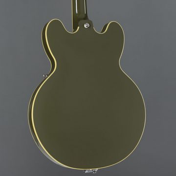 Epiphone Halbakustik-Gitarre, Shinichi Ubukata ES-355 Custom Olive Drab - Halbakustik Gitarre